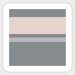 An enchanting jumble of Alabaster, Grey, Gray (X11 Gray) and Light Grey stripes. Sticker